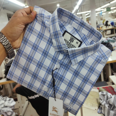 Garments Cotton full Sleeve Check Shirt for Men's