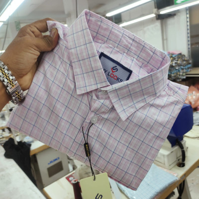 Garments Cotton full Sleeve Check Shirt for Men's