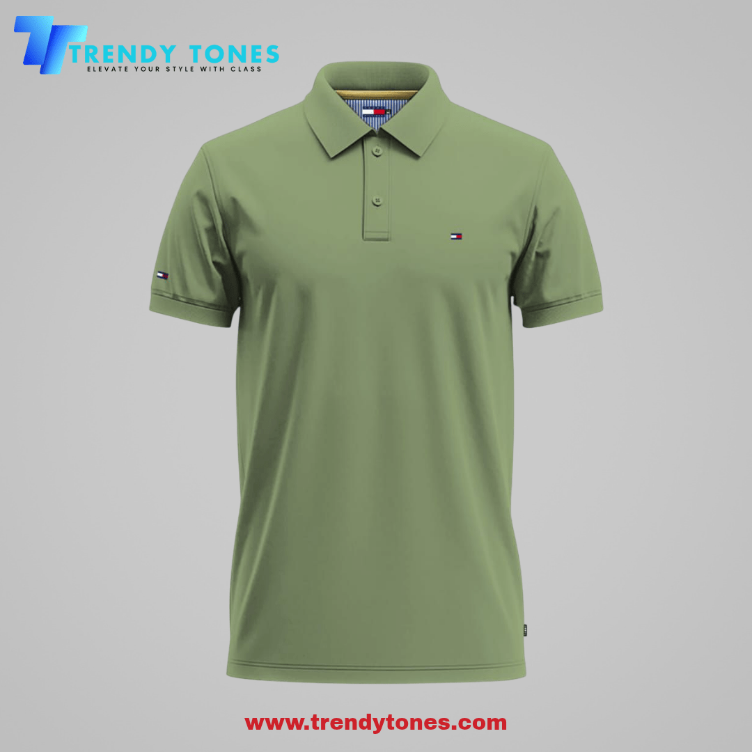 TOMMY - HILFIGER Polo for men's ( Lemon )