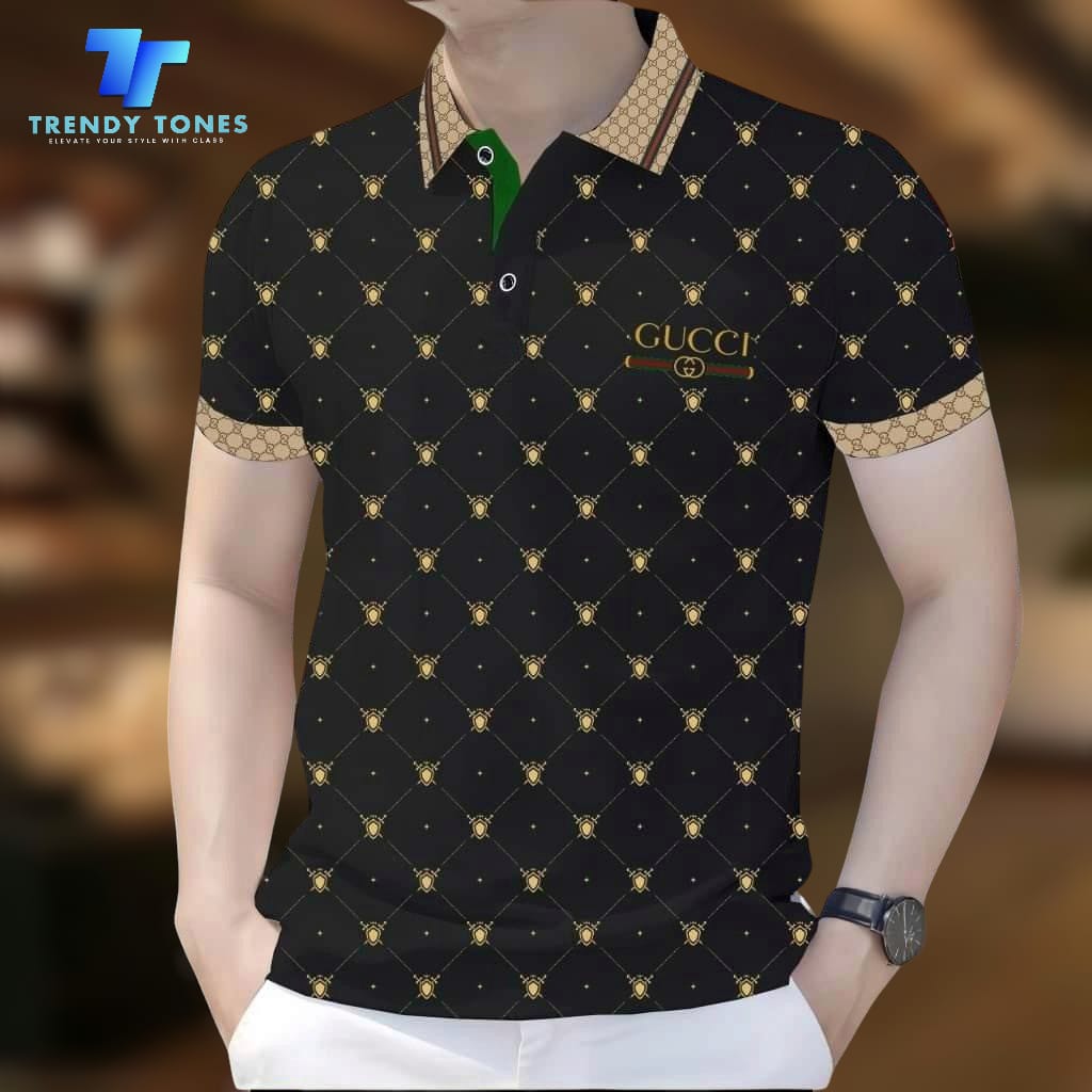 Exclusive Design PK Polo Shirt( Black Print)