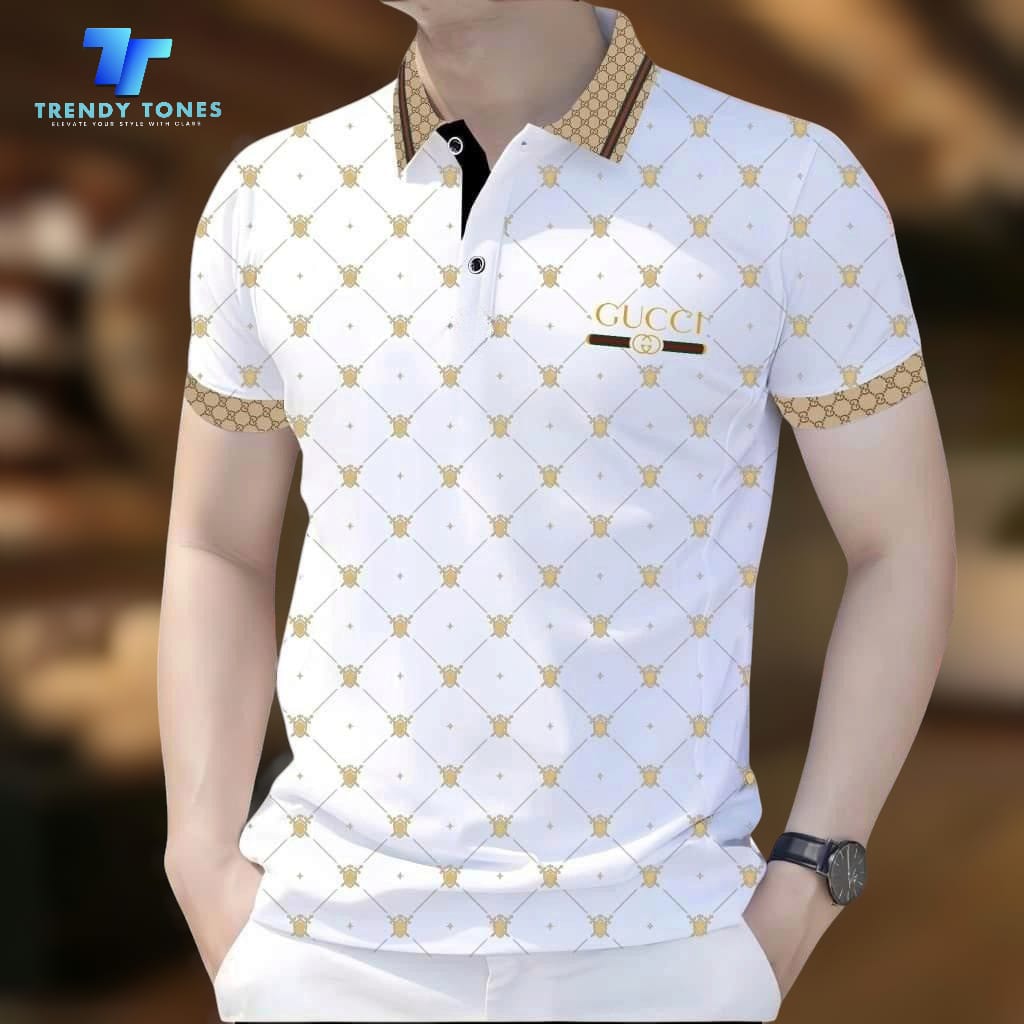 Exclusive Design PK Polo Shirt(White Print)