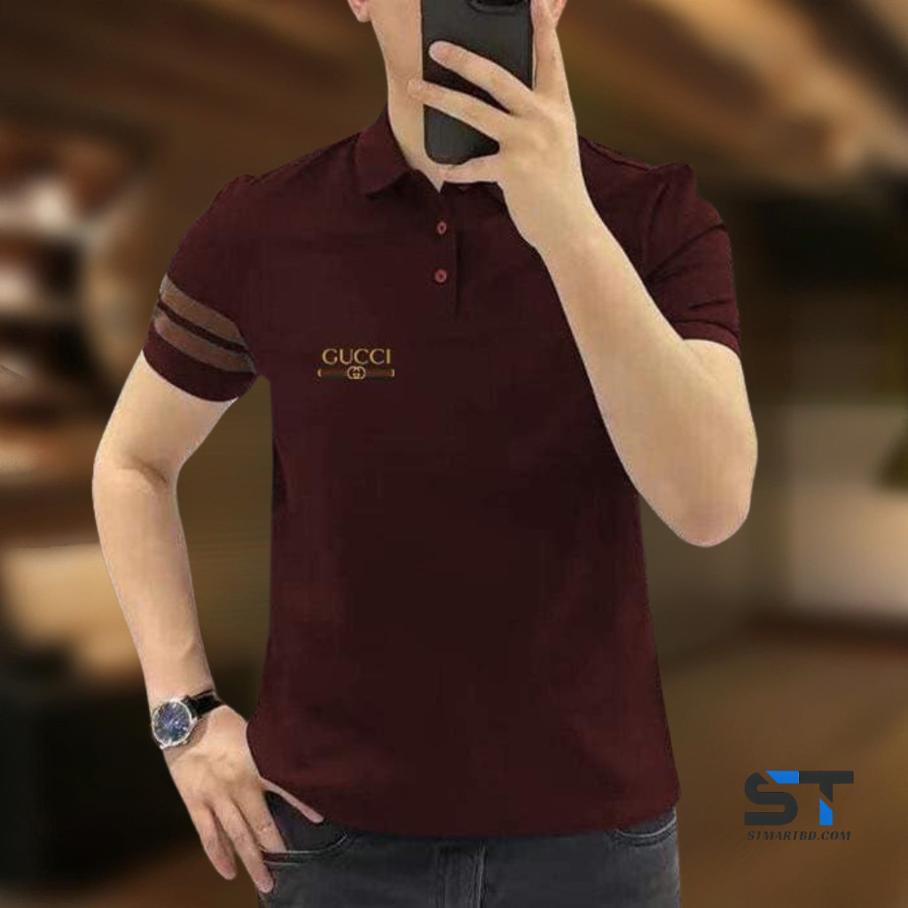 Exclusive Design PK Polo Shirt( Gucci Meron )