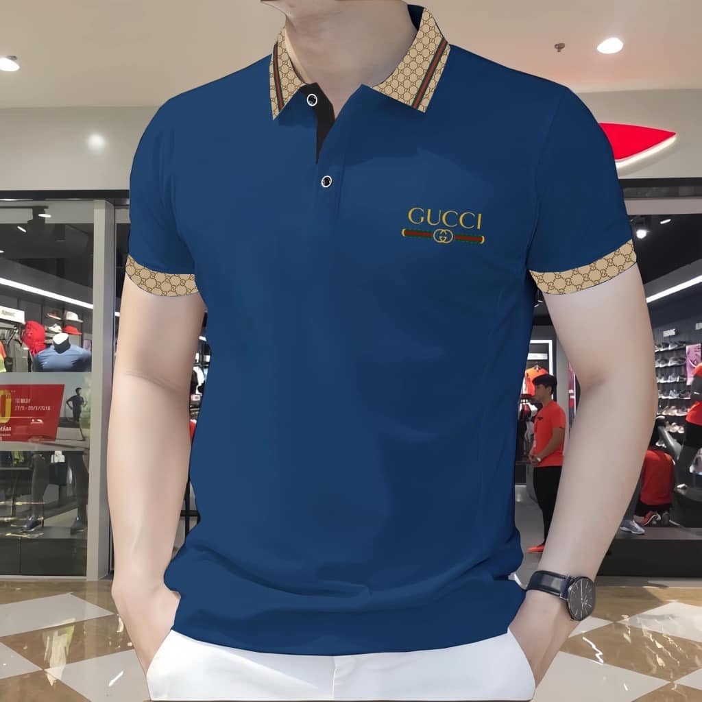 Exclusive Design PK Polo Shirt(Blue)