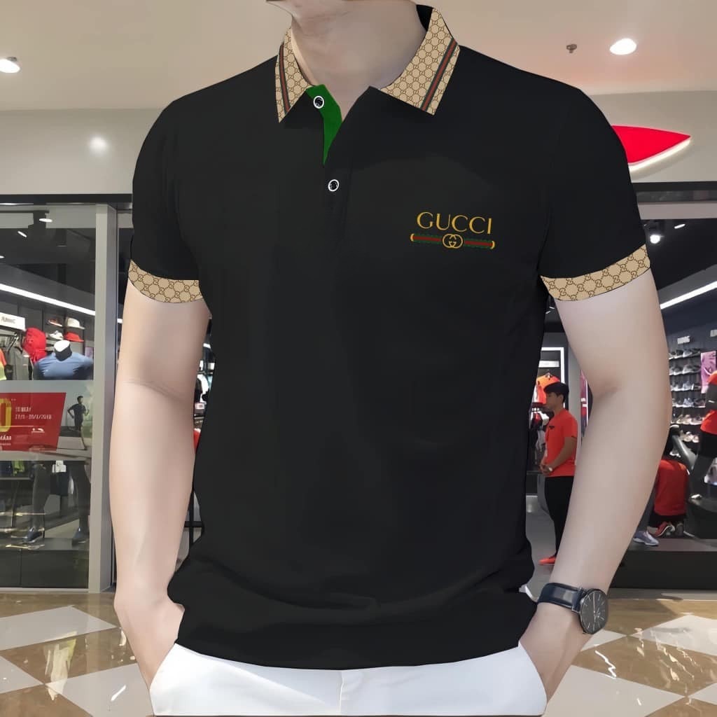Exclusive Design PK Polo Shirt(Black)