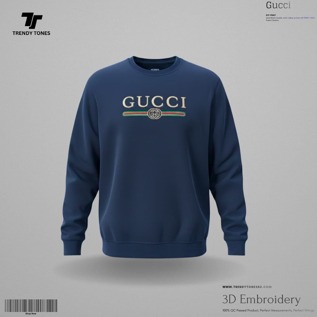 Gucci Sweatshirt (Navy Blue)