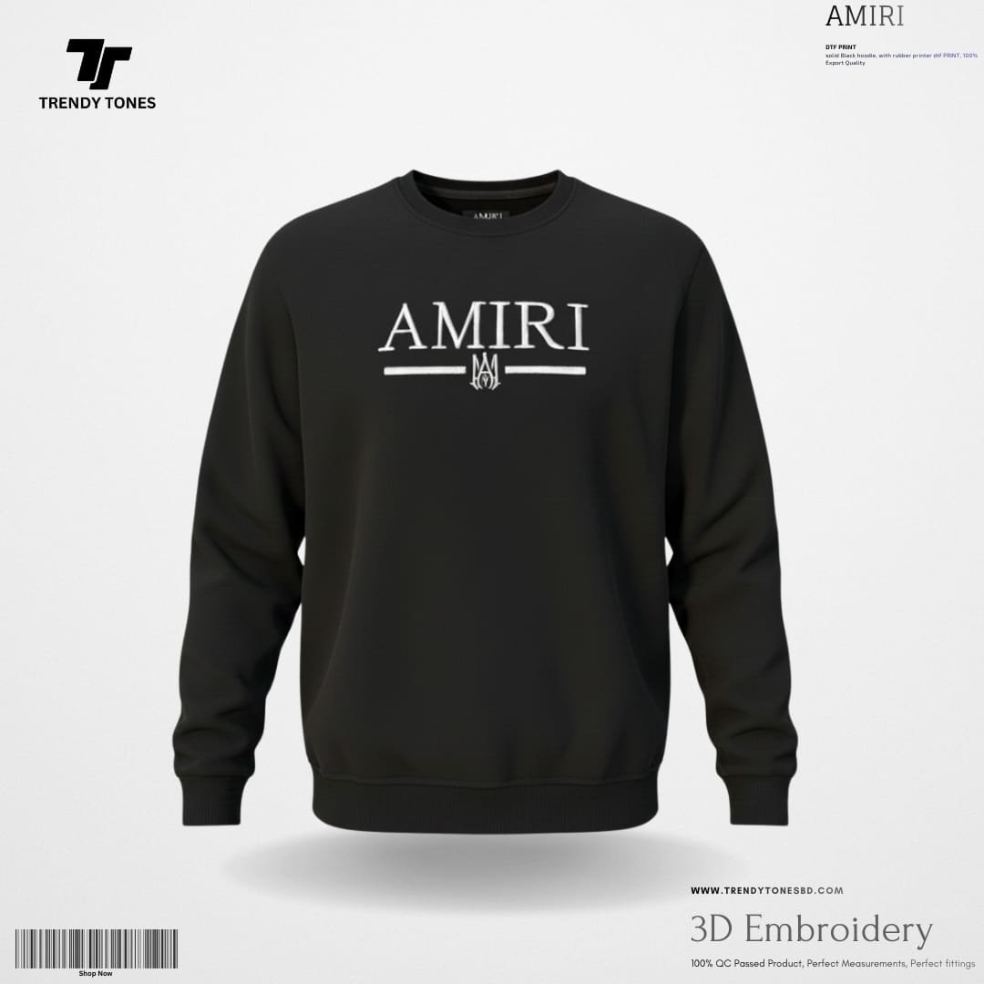 Amiri Sweatshirt (Black)